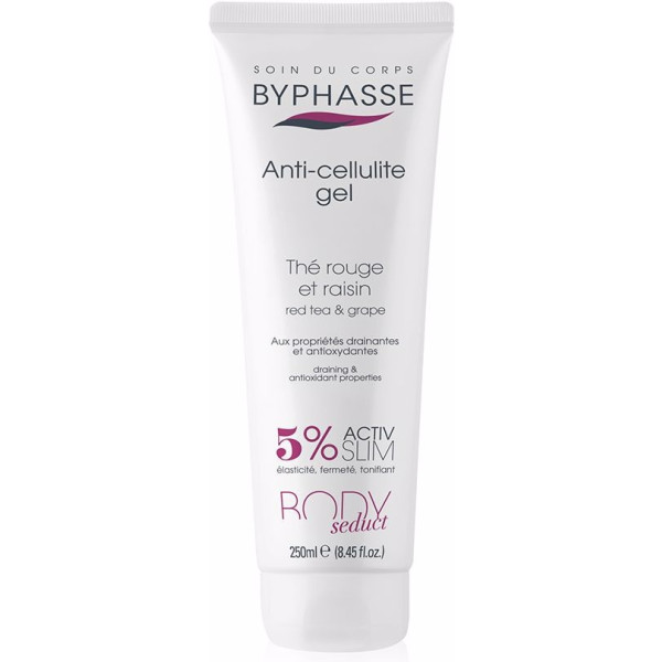 Byphasse Body Seduct Anti-Cellulitis Gel Rode Thee En Druif 250 Ml