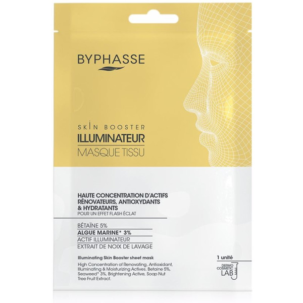 Byphasse Illuminating Skin Booster Mask Tissu 1 U Unissex