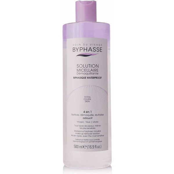 Byphasse Biphasic Waterproof Make-up Remover Micellar Solution 500 ml