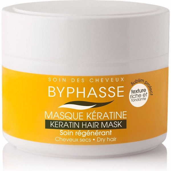 Byphasse Sublim Protect Kératine Masque Cheveux Secs 250 Ml Unisexe