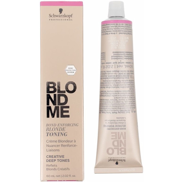 Schwarzkopf Blondme Blonde Toning Graniet 60 ml Unisex