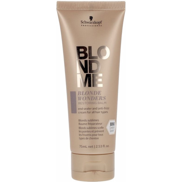 Schwarzkopf Blondme blonde wonders balsamo rigenerante 75 ml unisex