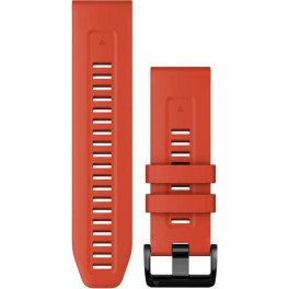 Garmin Quickfit 26 Watch Bands Flame Silicona Roja
