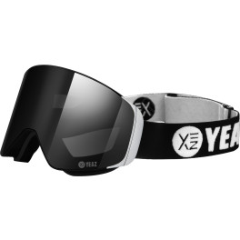 Yeaz Apex Gafas Para Esquí Y Snowboard Magnet Negro/plata