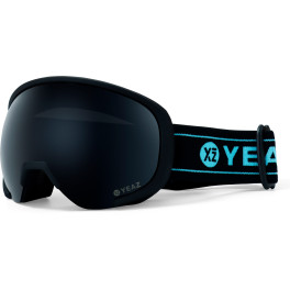 Yeaz Black Run Gafas De Esquí Y Snowboard - Negro