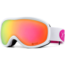 Yeaz Steeze Gafas De Esquí Y Snowboard Rosa/blanco