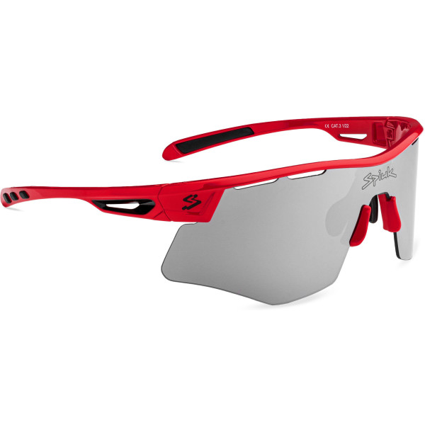 Spiuk Sportline Mirus Mirrored Glasses Mirus Mirrored Glasses Silver Red