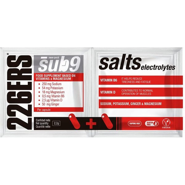 226ERS Sub9 Salts Electrolytes 1 Packs Duplo x 2 caps - Salts in Capsules