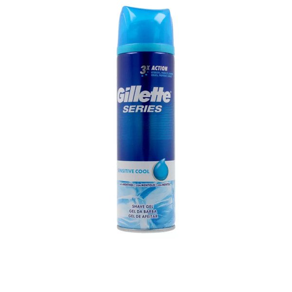 Gel de barbear Gillette Series Sensitive Cool 200 ml unissex