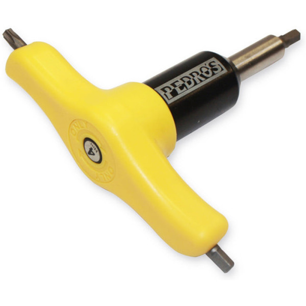Pedros Llave Dinamometrica Pedro's De 4 Nm Con Allen 4/5 Mm + Torx T25 Amarillo
