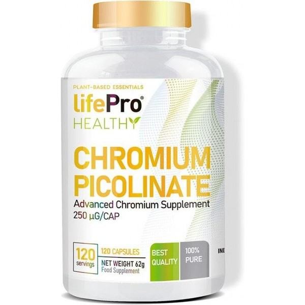 Life Pro Nutrition Chrome Picolinate 120 Gélules