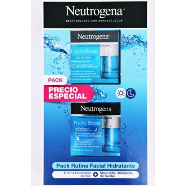 Neutrogena Hydro Boost Rotina Hidratante Facial Lote 2 Peças Unissex