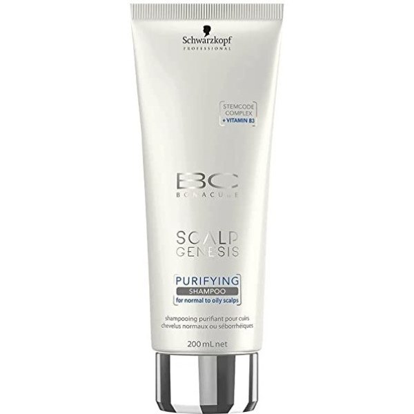 Schwarzkopf Bc Scalp Genesis Shampoo Purificante 200 ml Unissex