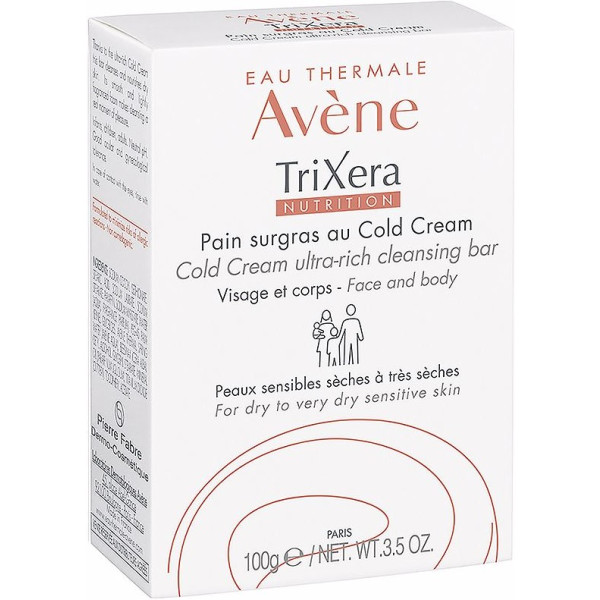 Avene Trixera Nutrition Pain Surgras au Cold Cream 100 Gr unisex