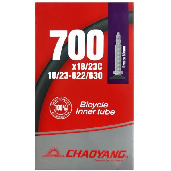 Chaoyang Standard Tire 700x18/23c 0.9mm Fv 80mm