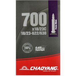 Chaoyang Camara Super Ligera 700x18/23c 0.9mm Fv 48mm