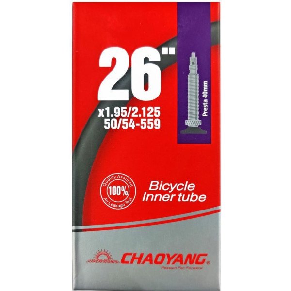 Appareil photo standard Chaoyang 26x1.95/2.125 0.9mm Fv 40mm