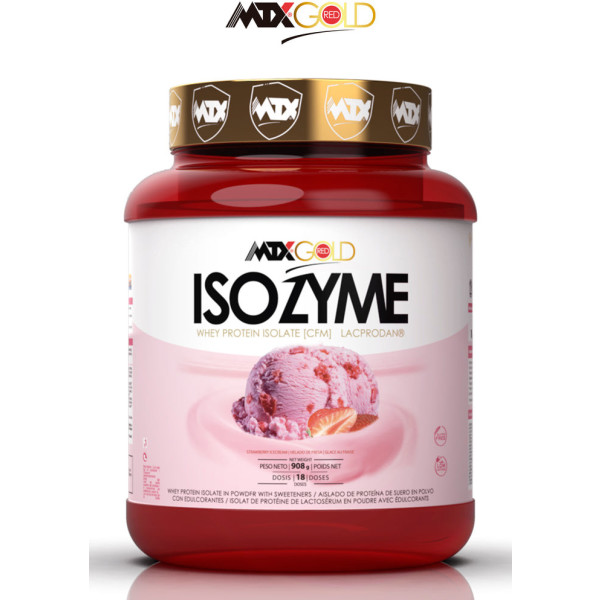 Mtx Nutrition Isozyme 3,628 Kg / 8 Lbs - Aislado De Suero De Leche Premium (CFM) Ultra-Microfiltrado - Absorción Rápida