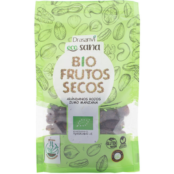 Ecosana Arandanos Rojos Zumo Manzana Bio 100 Gr
