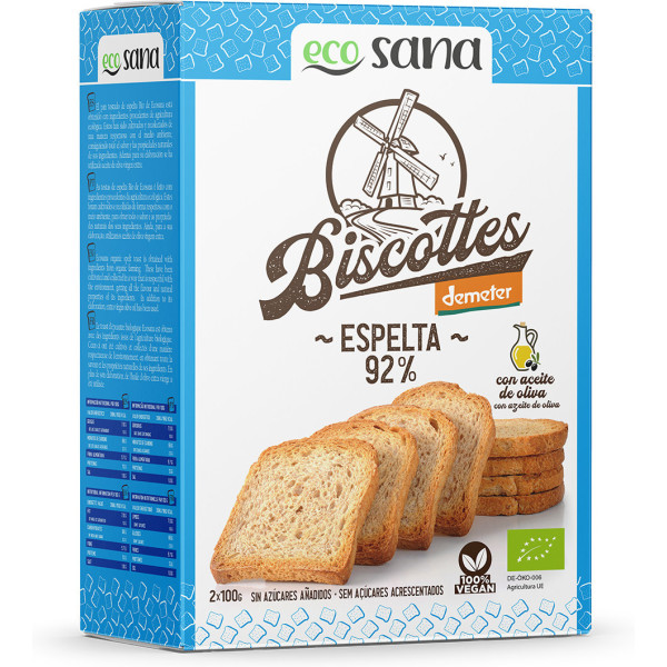 Ecosana Bio Biscuit Epeautre 200 Gr