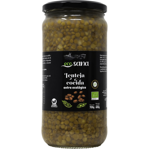 Ecosana Bio Lentilles Extra Cuites 700-600 Gr
