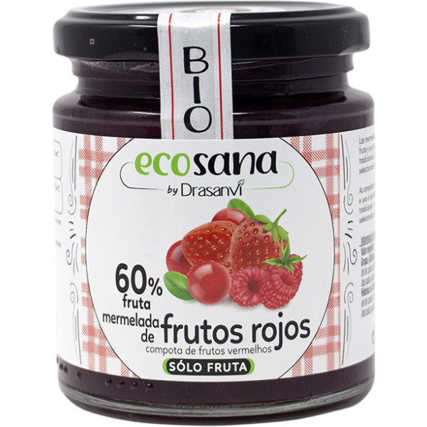 Ecosana Confiture Bio Sans Sucre 250 Gr