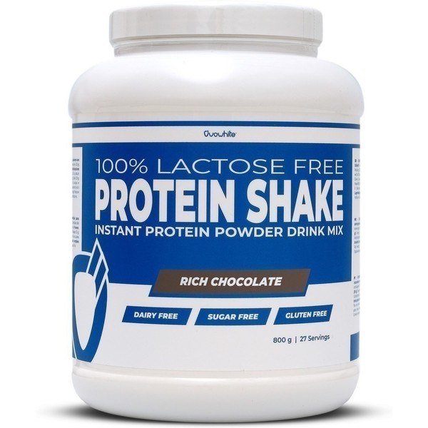 Ovowhite Protein Shake Instant 800 gr Lactose Free - Frullato Proteico Istantaneo Completamente Senza Latticini