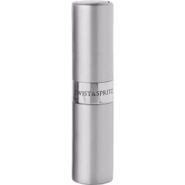 Atomizador de fragrância Twist & Spritz prata 8 ml unissex