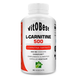 Vitobest L-carnitina 500 60 Cápsulas