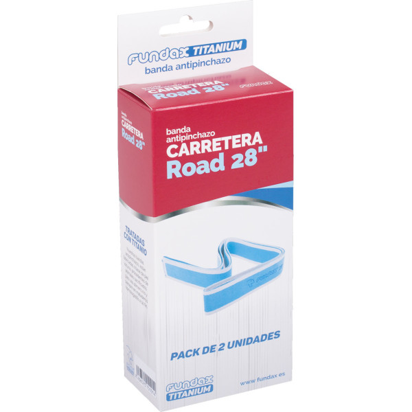 Fundax Pack De 2 Bandas Antipinchazos Road 28