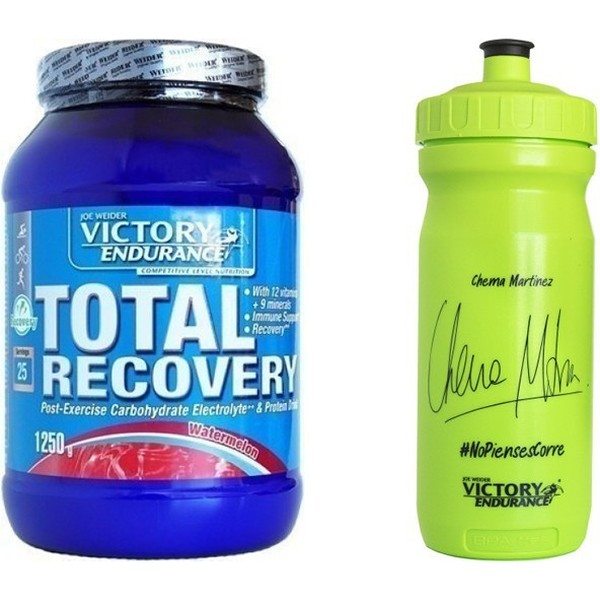 GIFT Pack Victory Endurance Total Recovery 1250 gr + Chema Martínez Bottle 500 ml