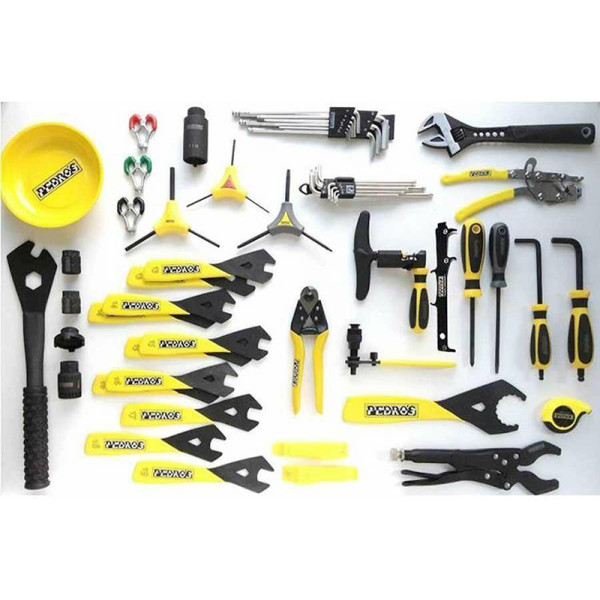 Coffret d'outils de l'atelier de Pedros L'apprenti de Pedro (55 pièces)