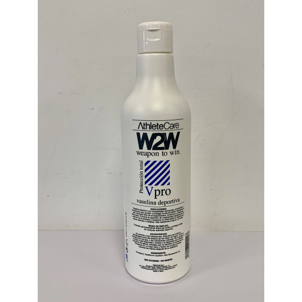 W2w V Pro Emollient Sports Vaseline (500ml) Wapen om te winnen ( )