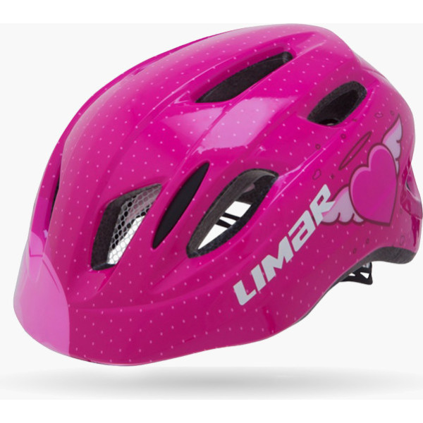 Limar Kids Pro Helmet Foliage Pink