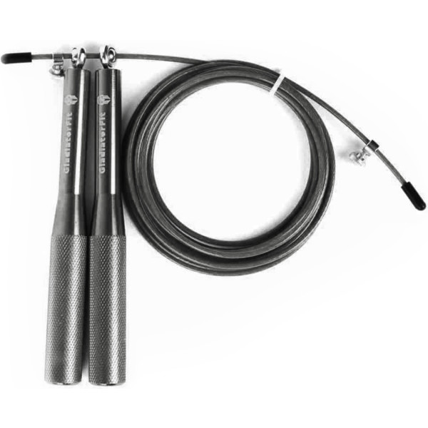 Gladiatorfit Cuerda De Saltar De Aluminio Ajustable De 3 Metros + Bolsa
