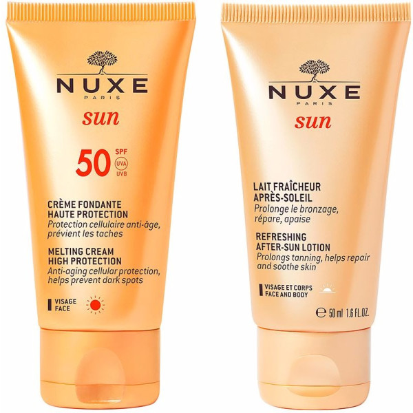 Nuxe Sun Crème Fondante Haute Protection Spf50 Lot 2 stuks Unisex