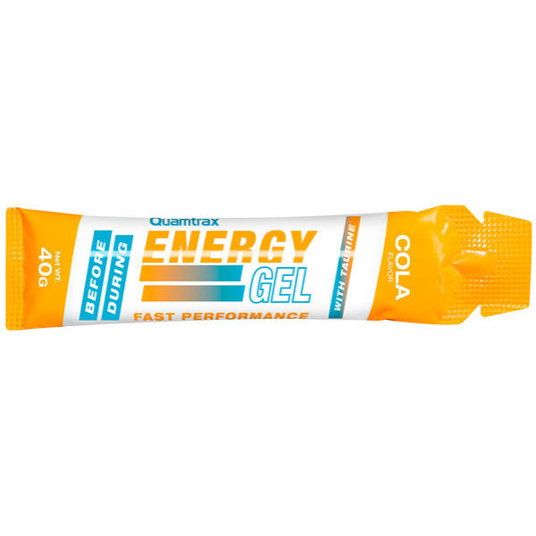 Quamtrax Energy Gel Taurina 18 Gel X 40 Gr