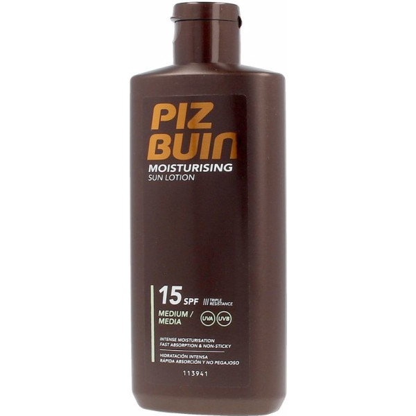 Piz Buin Hydraterende zonnebrandcrème SPF15 200 ml unisex