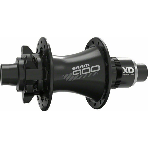 Moyeu arrière Sram 900 Disc 6 Trous 32 Trous Core Xdr 12v Noir (incl. bagues Qr/12x142)