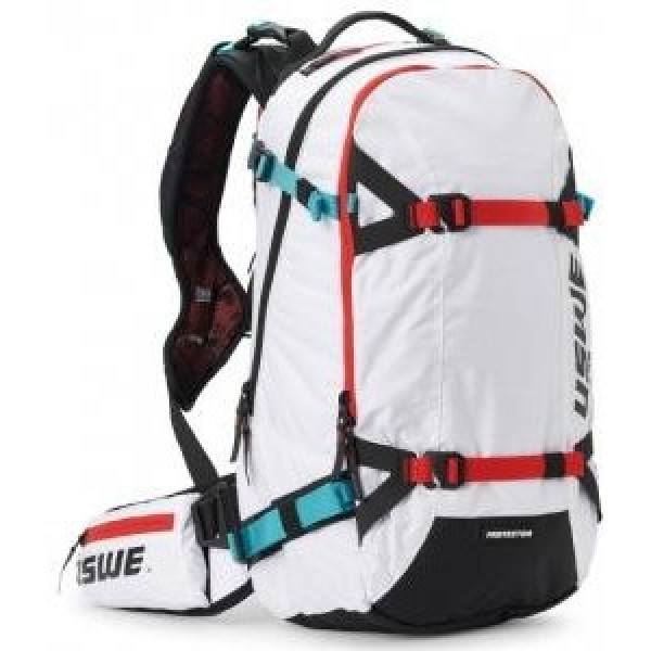 Uswe Ski/Snow Pow 25 Hydratation Backpack 3l Thermo Cell Ndm 2.0 With Back Protector White