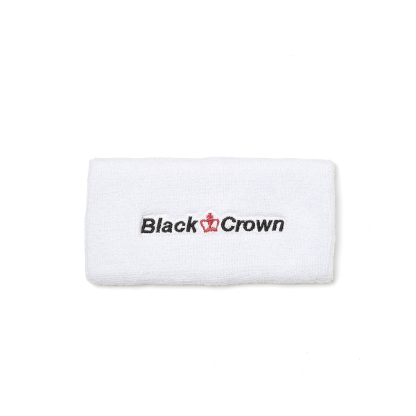 Black Crown Muñequera Blanco 2 Uds