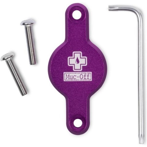 Muc-off Secure Tag Holder For Apple Airtag To Bottle Holder Purple