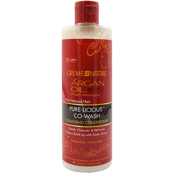 Creme Of Nature Argan Oil Pure-licious Co-wash 354ml