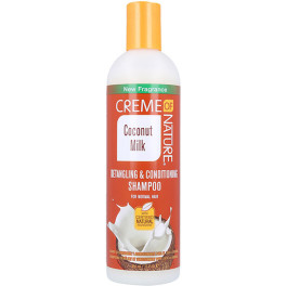 Creme Of Nature Coco Milk Detangler & Acondicionador Champú 354 Ml