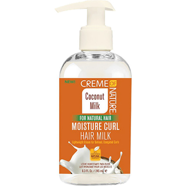 Creme Of Nature Coconut Milk Moisture Curl Hair Milk 245ml