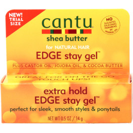 Cantu Shea Butter Natural Hair Extra Hold Edge Stay Gel 14 G