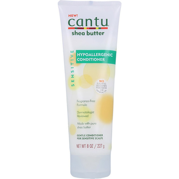 Cantu Après-shampooing hypoallergénique sensible au beurre de karité 227 g sans sulfate