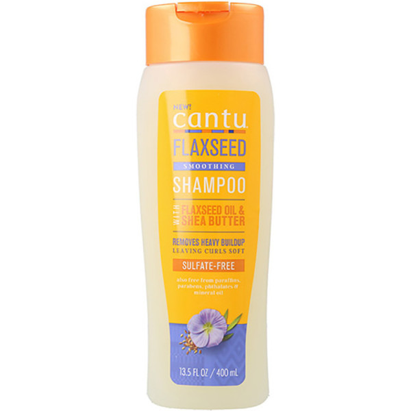 Cantu Shampoo Suavizante de Semente de Linhaça 13,5 oz/400 ml