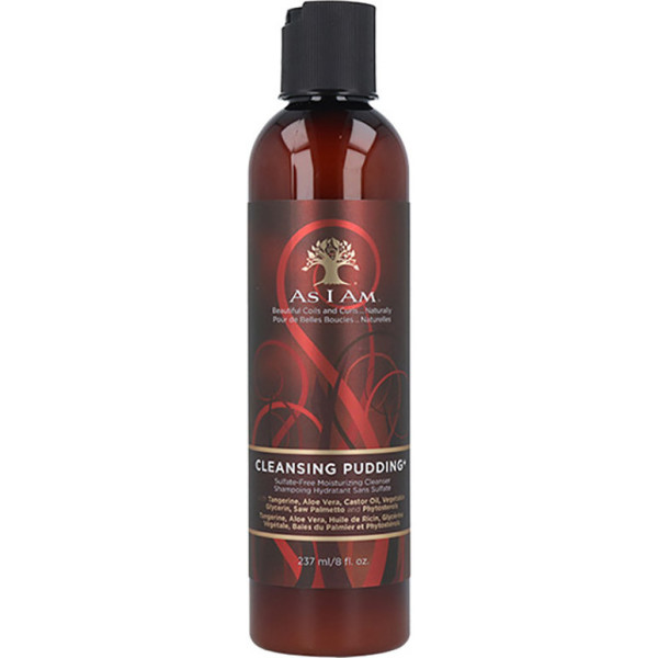 As I Am Cleansing Pudding Sulfate Free Shampoo 237ml/8oz
