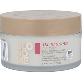 Schwarzkopf Blondme Keratin Restore All Blondes Rich Mask 200ml